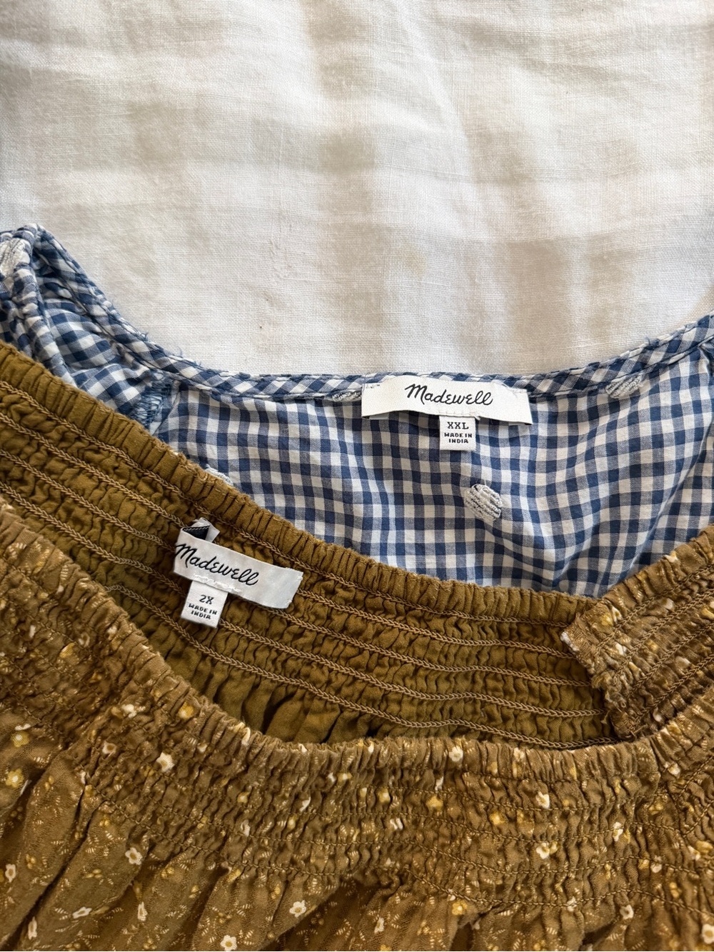 MADEWELL set of 2 Cotton Dresses size 2XL - Picture 6 of 9